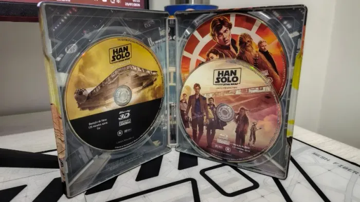 bluray star wars han solo + 3D