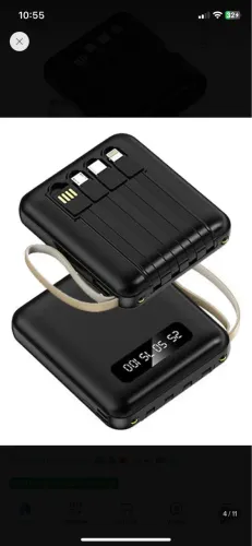 Power Bank duas cargas completas