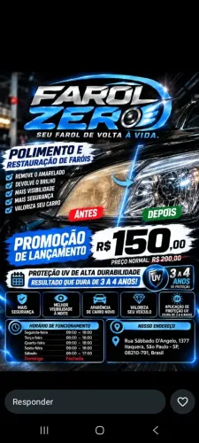 POLIMENTO DE FAROL