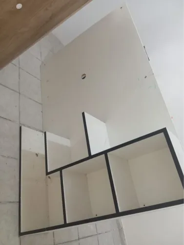 Rack de tv branco