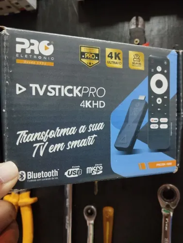TV Stick Pro 4K Android Proeletronic PROSK1000