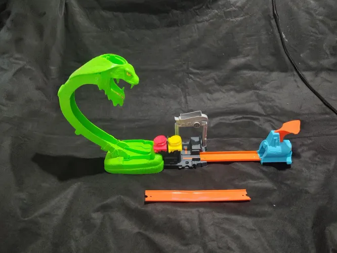 Pista Hot Wheels Ataque Tóxico da Serpente