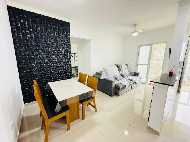 Apartamento com 1 dormitório à venda, 47 m² por R$ 360.000 - Mirim - Praia Grande/SP
