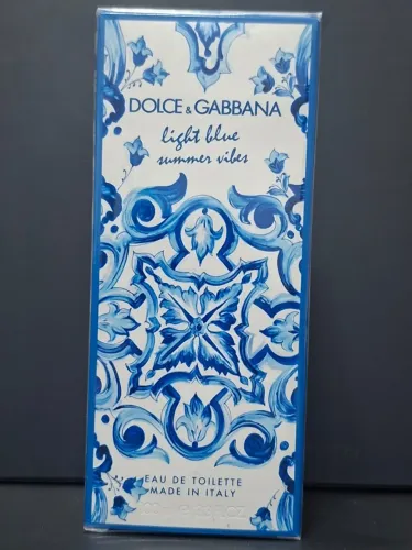 Perfume Dolce & Gabbana Light Blue Summer Vibes Feminino - Eau de Toilette 100m (LACRADO)