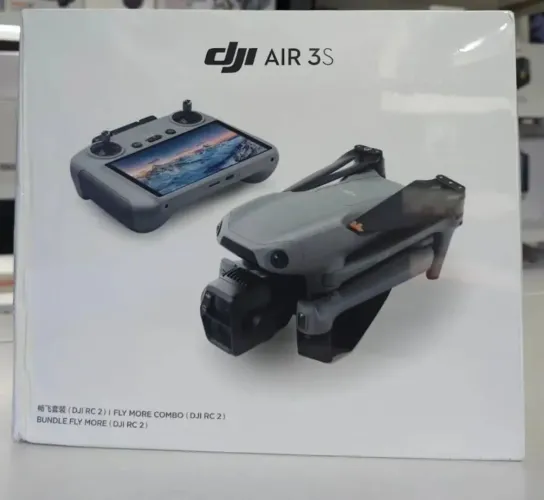 DJI Air 3 S fly more combo RC2 com tela (LACRADO) HOMOLOGADO NA ANATEL (OFERTA IMPERDÍVEL)