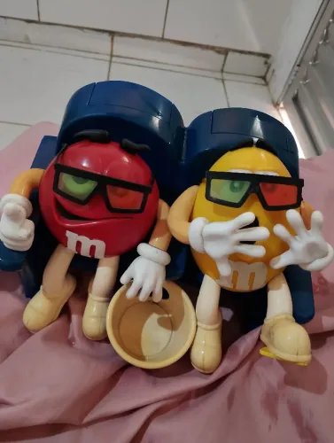 Dispenser de M&M At the movie 2003 completo 