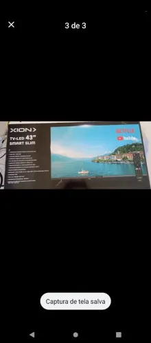 Vendo essa televisão 1 mês de uso