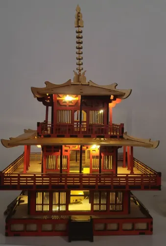 Templo Oriental 2 ( pintado)