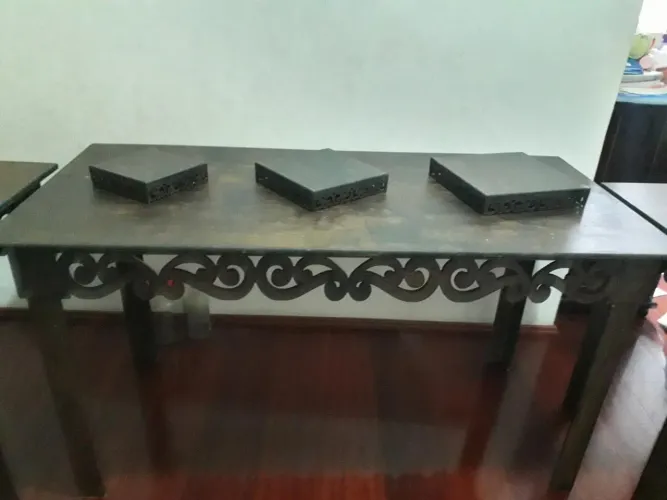 Mesa provençal para festa 