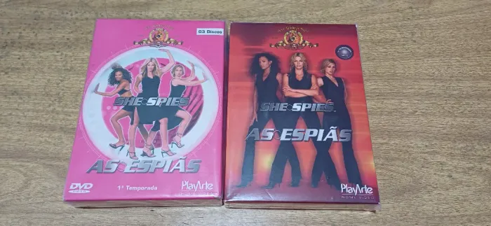 Box DVD série As Espiãs - Original