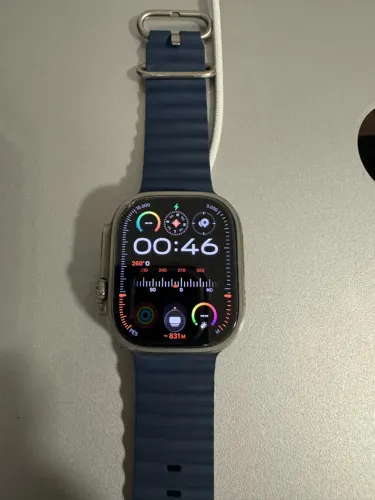 Apple watch ultra 2 vidro trincado