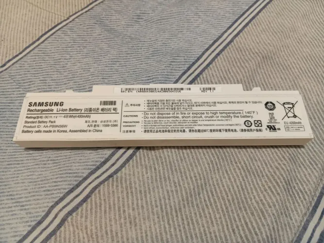 Notebook Samsung Bateria Original 3 hs Duração
