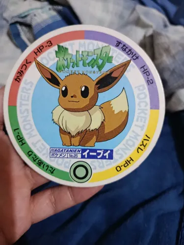 Carta pokémon menko do eevee