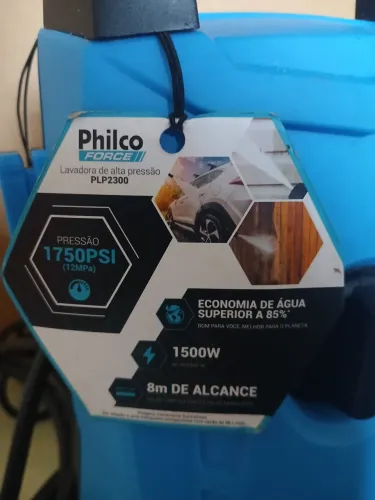 Lavadora de alta pressão usada poucas vezes