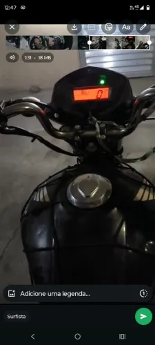 Honda cg 125 fan 2015 preta