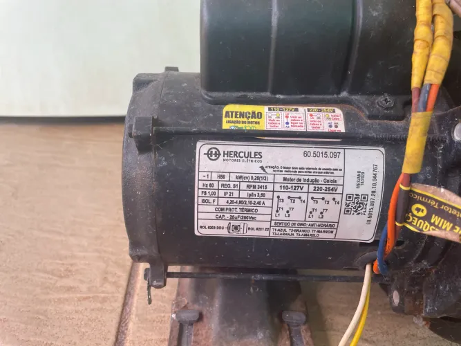 Bomba para piscina dancor pratika PF-17, motor 1/3 CV, bivolt