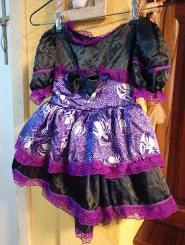 Vestidinho infantil 4/5 ( HALLOWEEN)