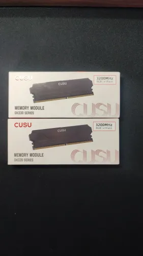 Memória ram ddr4 16gb(2x8) 3200mhz novas na caixa