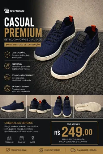 Tenis Casual Premium Sergio's