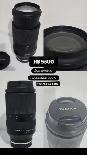 VENDO LENTE SONY 70-180 TAMRON - 6 meses de uso