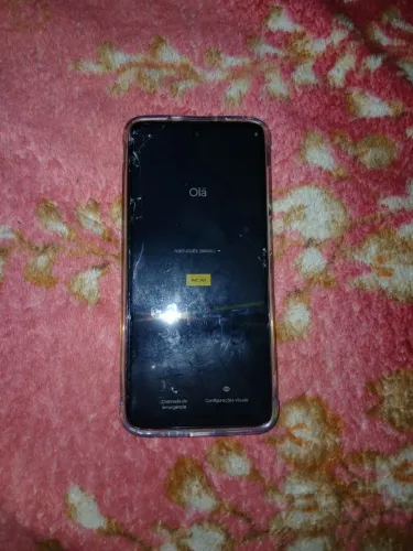 Moto g52 tela trincada mas funciona perfeitamente