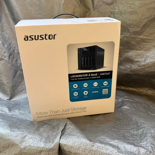 Storage Asustor Lockestor 4 Gen2 Servidor NAS 4 Baias As6704t Asustor