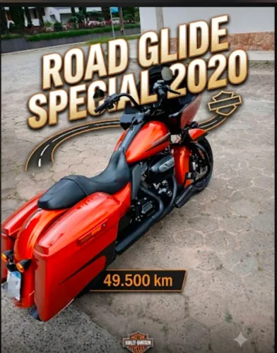 Road Glide Special SEM TROCAS
