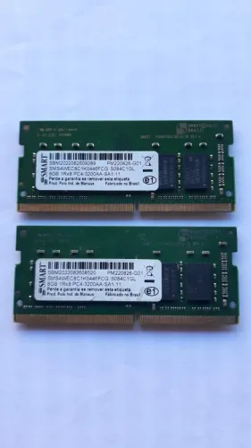 Memórias RAM DDR4 8GB 3200MHz - Notebook Gamer Dell G15 Ryzen Edition
