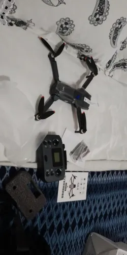 Drone l600 pro max com guimbal de 3 eixos 