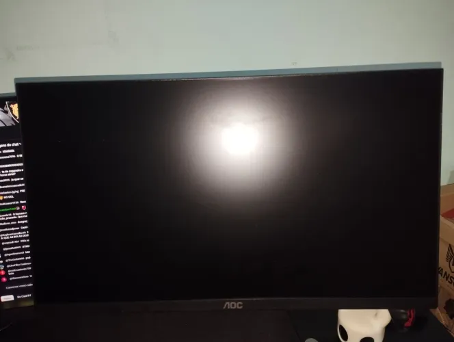 Monitor aoc 100hz + braço articulado pra 2 monitores