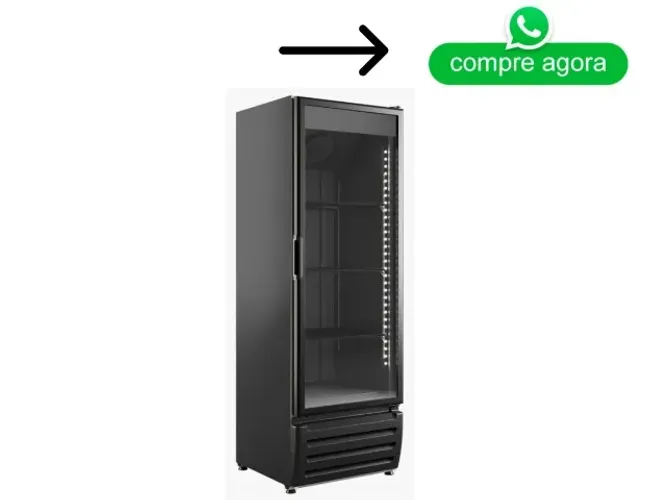 Cervejeira 500L Porta de Vidro Braslar
