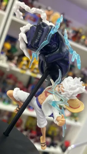 Action Figure Monkey D Luffy Gear 5 Nika - One Piece