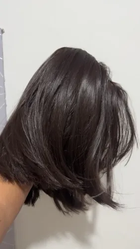Lace curta castanho