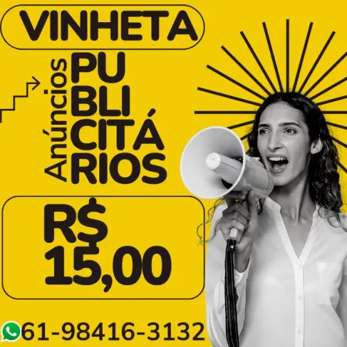propaganda em vinheta
