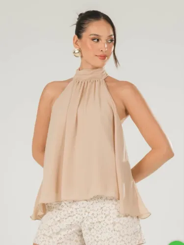 Blusa bege Linge