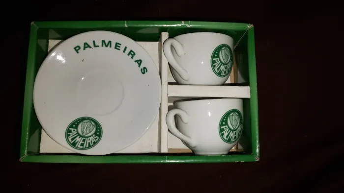 Kit de xícara do palmeiras 