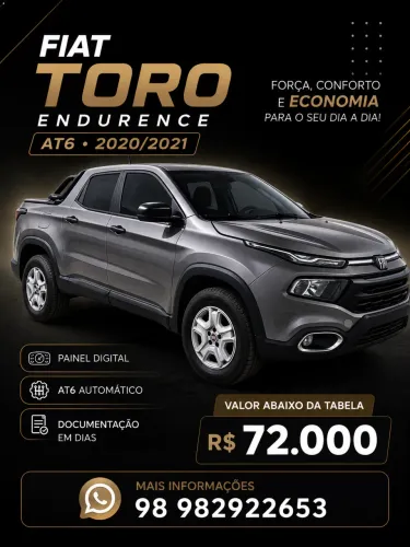 Fiat Toro Endurence 1.8 16V Flex Aut. 2021