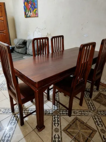 Mesa de jantar 6 lugares