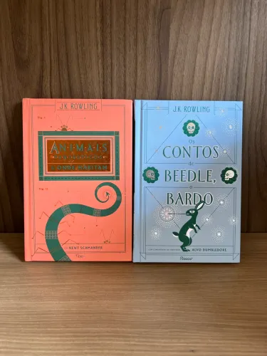 Coleção J.K. Rowling - Animais Fantásticos e Onde Habitam? e ?Contos de Beedle, o Bardo?