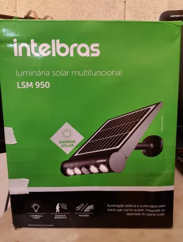 Luminaria solar multifunciomal LSM 950 nova!