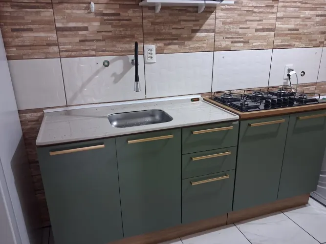 Cozinha Modulada Kappesberg + Cooktop Brastemp 5 Bocas (Estado de Novo!)