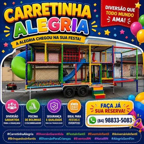 Aluguel de brinquedos pra eventos