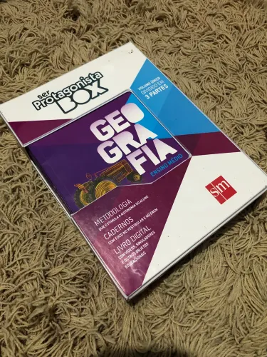 Geografia (Ser Protagonista BOX) Editora SM - Livros ensino médio