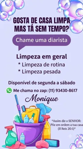 Serviço gerais doméstico