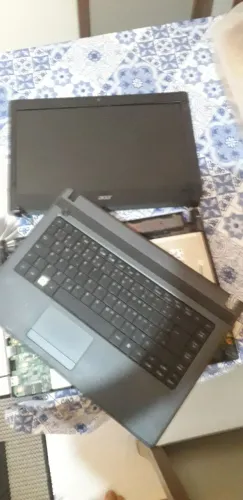 NOTEBOOK SUCATA PARA PEÇAS - TELA 14" + LEITOR DVD