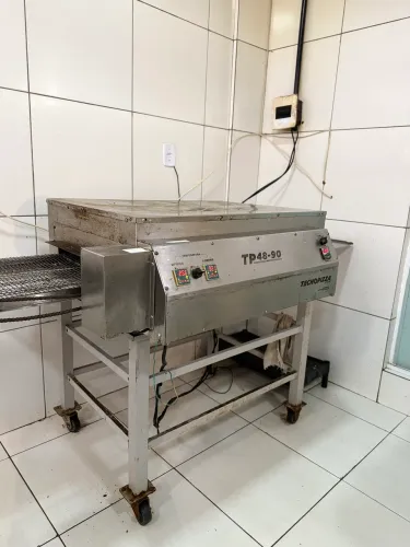 Forno elétrico esteira 