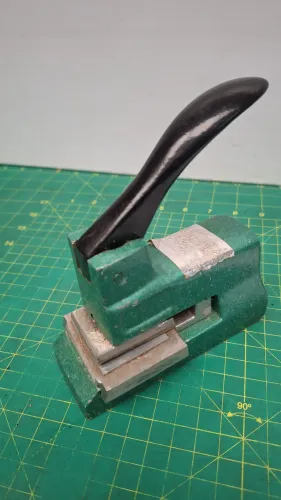 Antiga Chencela para carimbo de marca d'água alto releco em metal pesado