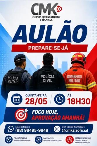 AULÃO GRATUITO 