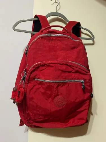 Mochila SEOUL Kipling VERMELHA