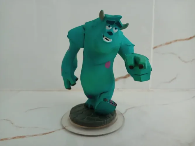 Boneco Sullivan monstro S.A da Disney Infinity